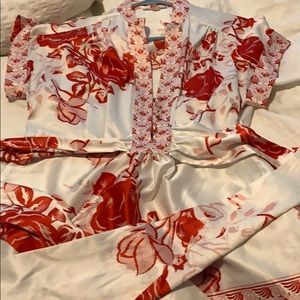 Very cute silk kimono top size large/medium